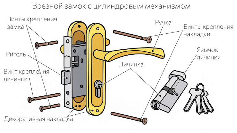 Как поменять дверной замок своими руками: полное руководство