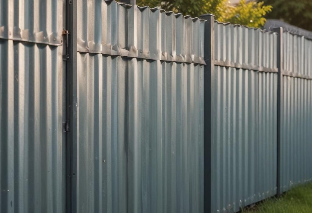 Заборы из профнастила: виды, монтаж и эксплуатационные требования