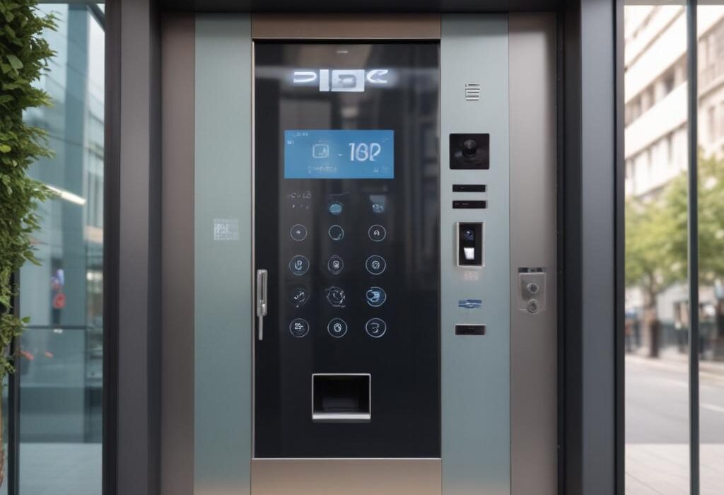 Вызывная панель с видеодомофоном, RFID и распознаванием лиц