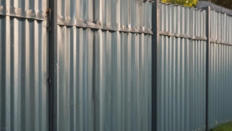 Заборы из профнастила: виды, монтаж и эксплуатационные требования