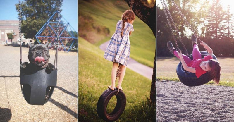 3 интересных и бюджетных идеи качелей из покрышек, которые сделают ваш двор лучше, чем парк аттракционов