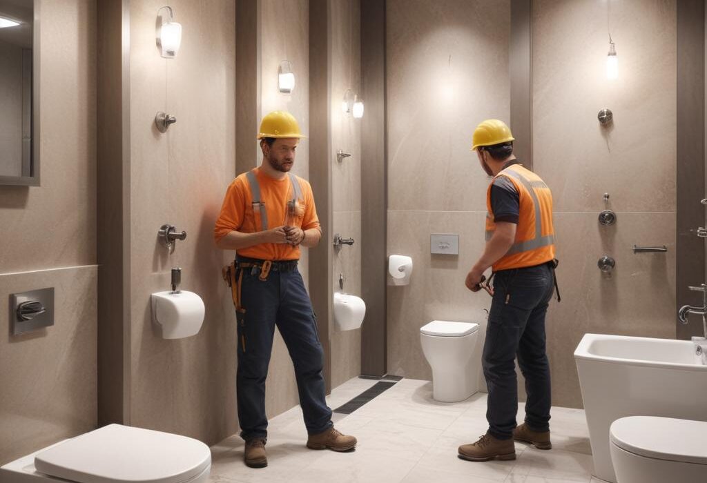 Ремонт ванной комнаты и туалета под ключ: этапы работ, сроки и контроль качества