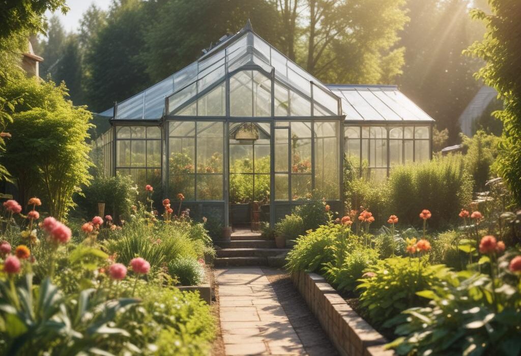 Садовые теплицы из поликарбоната: обзор конструкций и характеристик