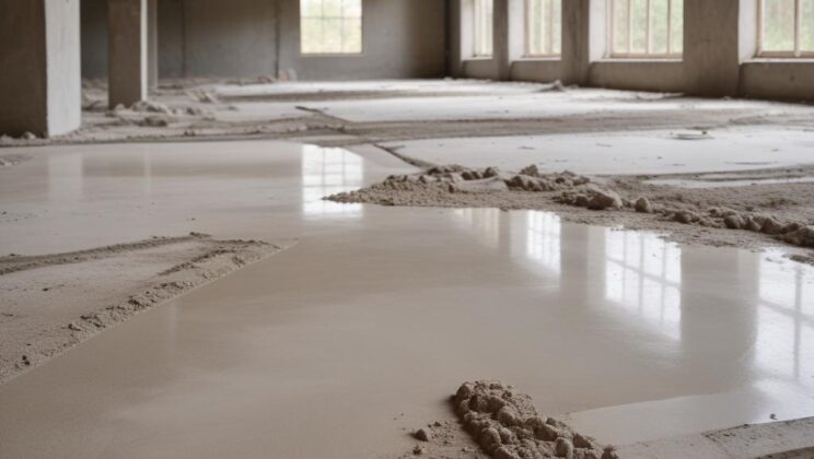 Полусухая стяжка пола: технология, материалы и требования к основанию