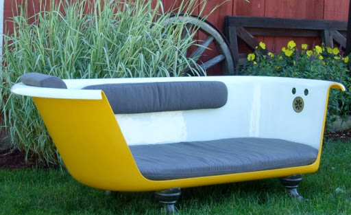 Диван из ванны как в фильме «Завтрак у Тиффани»: сделай сам