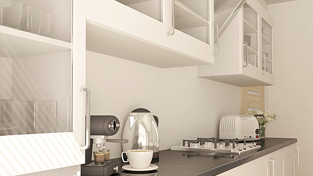 Как повесить тяжёлые кухонные шкафы на хлипкие стены: надёжные решения