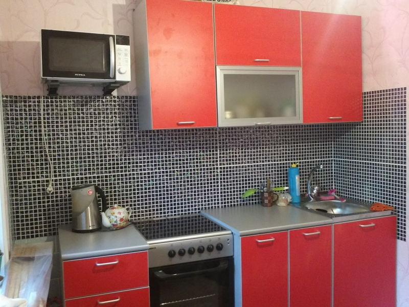 Нашла замену плитке в Леруа: как бюджетно отделать кухню