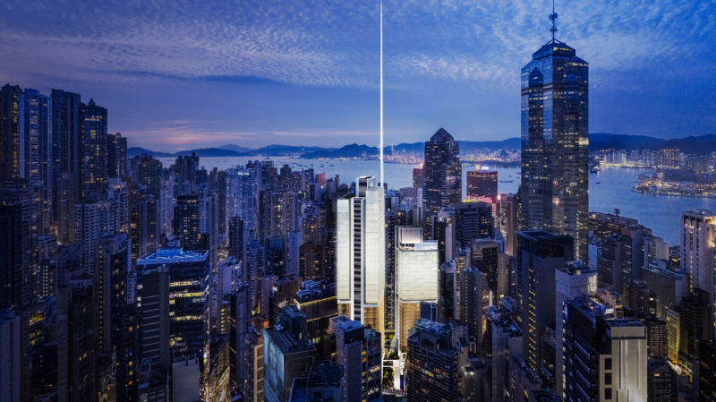 В Гонконге началось строительство двух небоскребов по проекту Foster + Partners