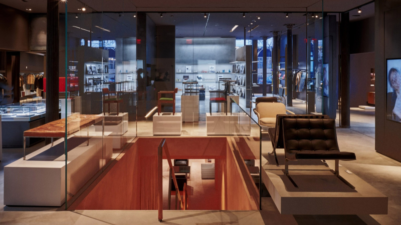 В Нью-Йорке показывают архивную мебель по дизайну бюро SOM