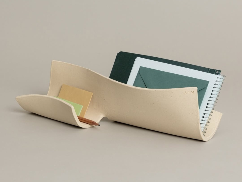 Вирджиния Син сделала офисные органайзеры из керамики