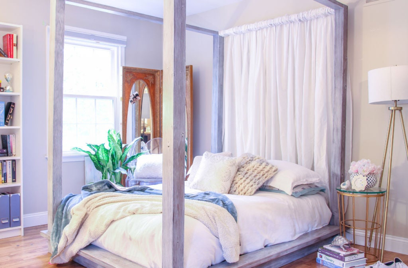 Кровать своими руками дешевле 10000 рублей, а выглядит намного дороже