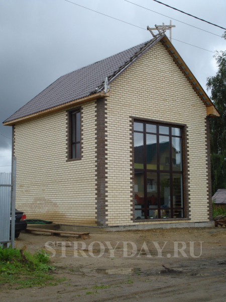 Облицовка дома из сип-панелей керамическим кирпичом: технология работ с фото