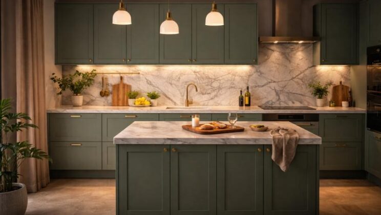 Кухня, которая дышит природой: оттенок 2026 года превращает интерьер в спокойное, зрелое пространство