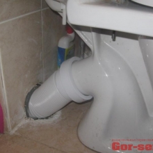 Установка гофры на унитаз самостоятельно — полезные советы