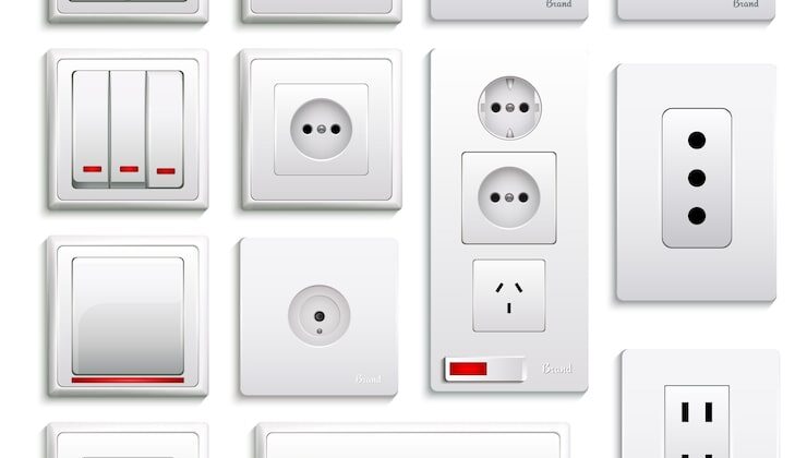 Схема подключения двухклавишного выключателя с розеткой